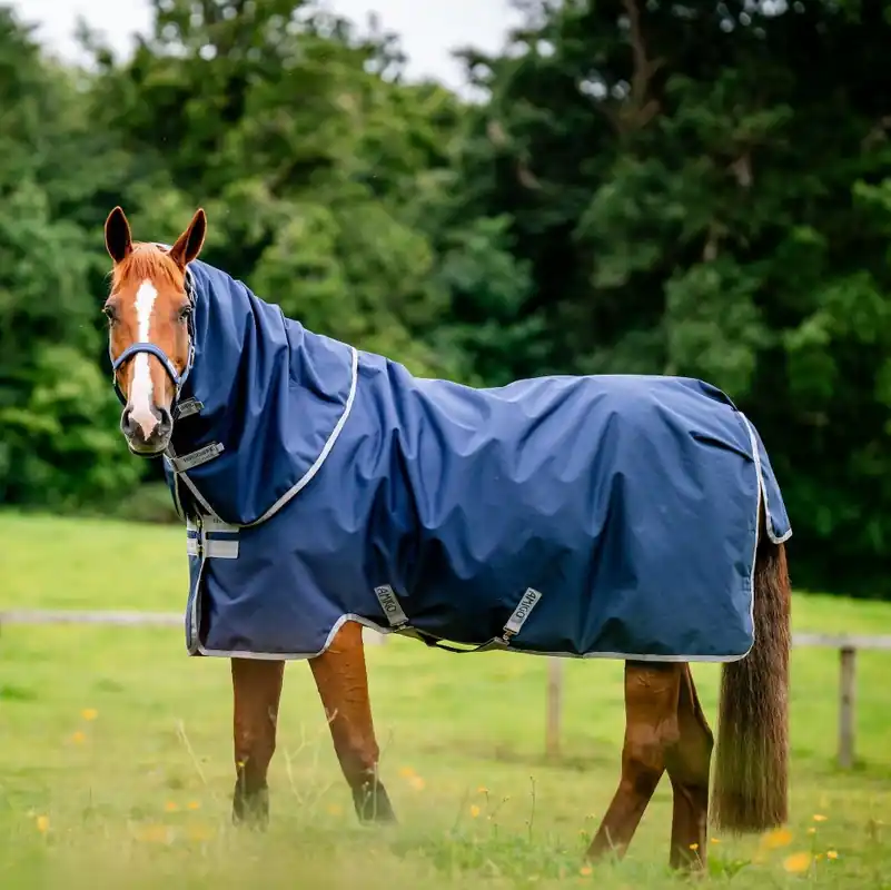 Amigo Ripstop 900D Plus Turnout (100g Light) | Navy/Titanium Grey | 155cm | HOR0073.8 Kostenfreie Lieferung